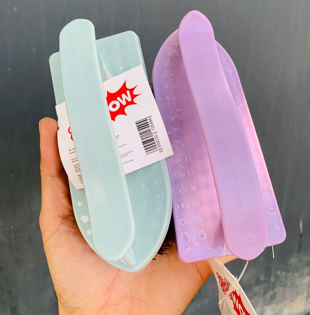 Bàn Chải Nhựa Trà Sàn Và Giặt Quần Áo - set 2 cái 